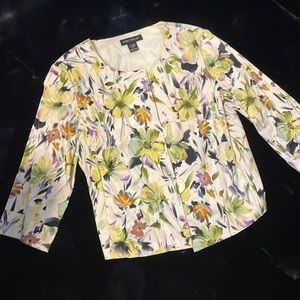 Vintage Floral Jacket Size M